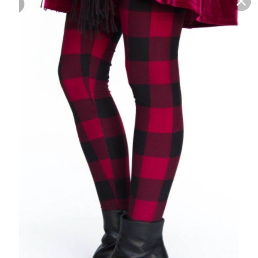 Agnes & Dora Buffalo Check Leggings